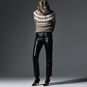 Magaschoni Fair Isle Wool Blend Sweater